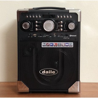 Loa karaoke bluetooth daile S8 tặng 1 micro không dây