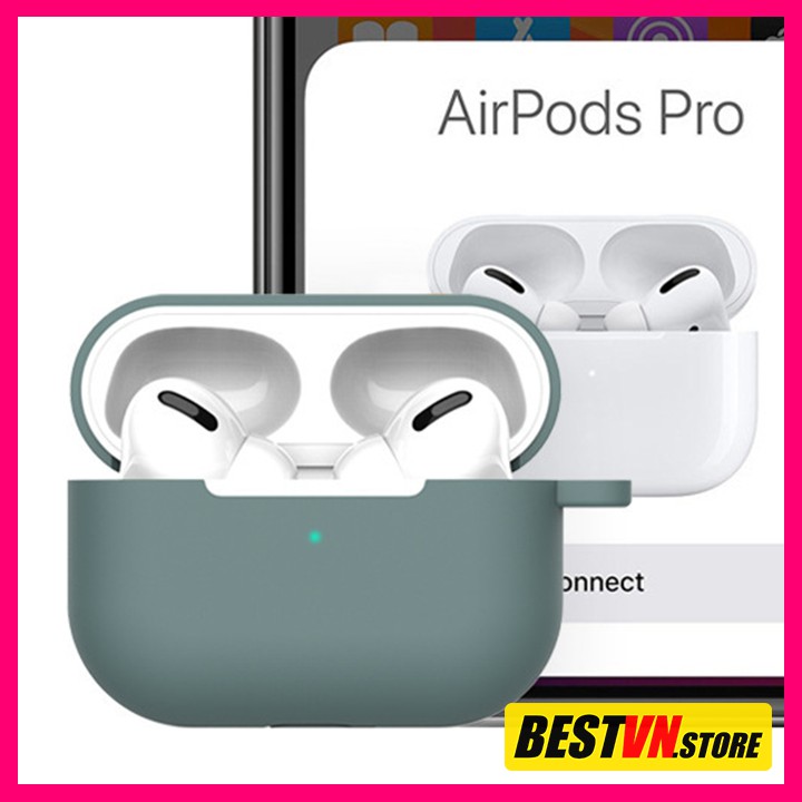 [LOẠI XỊN CỰC DÀY] Ốp Bảo Vệ AIRPODS PRO, Siêu Dẻo, Chống Nước, Chống Bám Bẩn, Ôm Khít Chắc Chắn