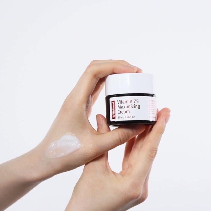 Kem dưỡng ẩm làm sáng da, chống oxy hoá By Wishtrend Vitamin 75 Mãimizing Cream 50ml