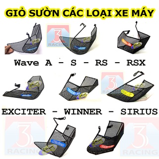 GIỎ SƯỜN, GIỎ HÔNG, RỔ HÔNG WAVE A S RS RSX 50 100 110 cc SIRIUS RC FI EXCITER WINNER - 3T RACING