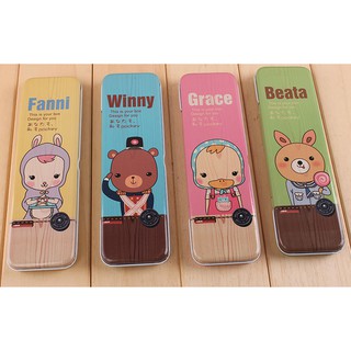 Hộp bút sắt, hộp bút viết, hộp bút cute