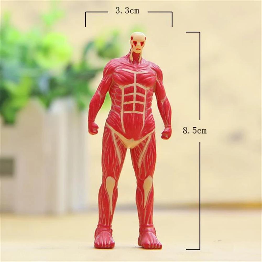 Mô Hình Đồ Chơi Nhân Vật Anime Attack on Titan REBUY1