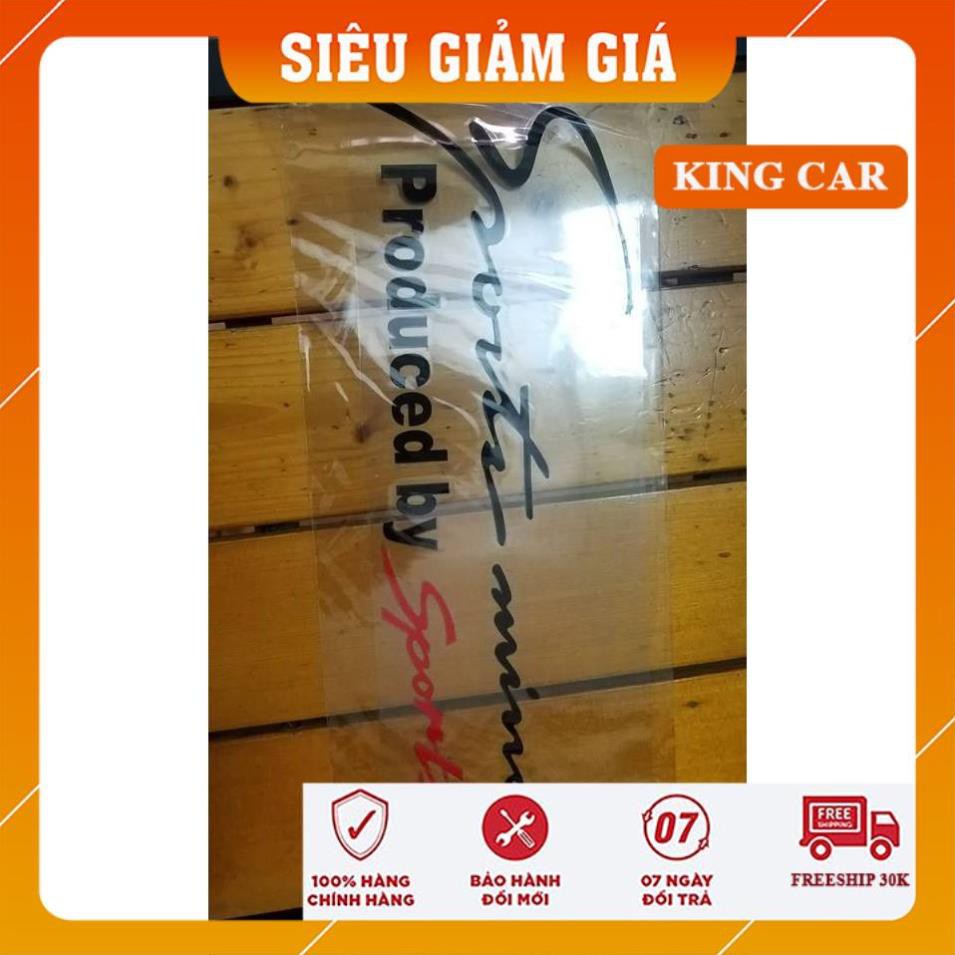 Decal tem sport mind trang trí ô tô tem dán nắp capo ô tô - Shop KingCar