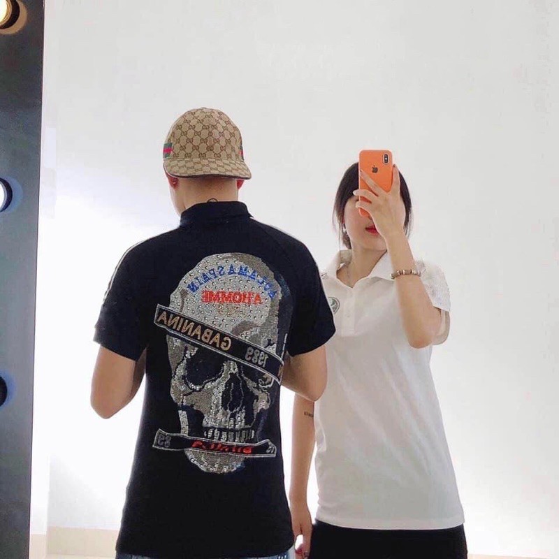 Áo polo đầu lâu