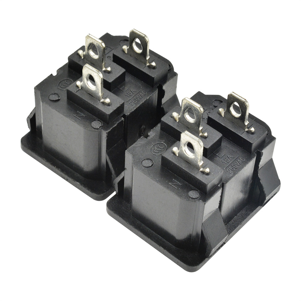 Ổ cắm điện Ac 250v 10a Iec 320 C14