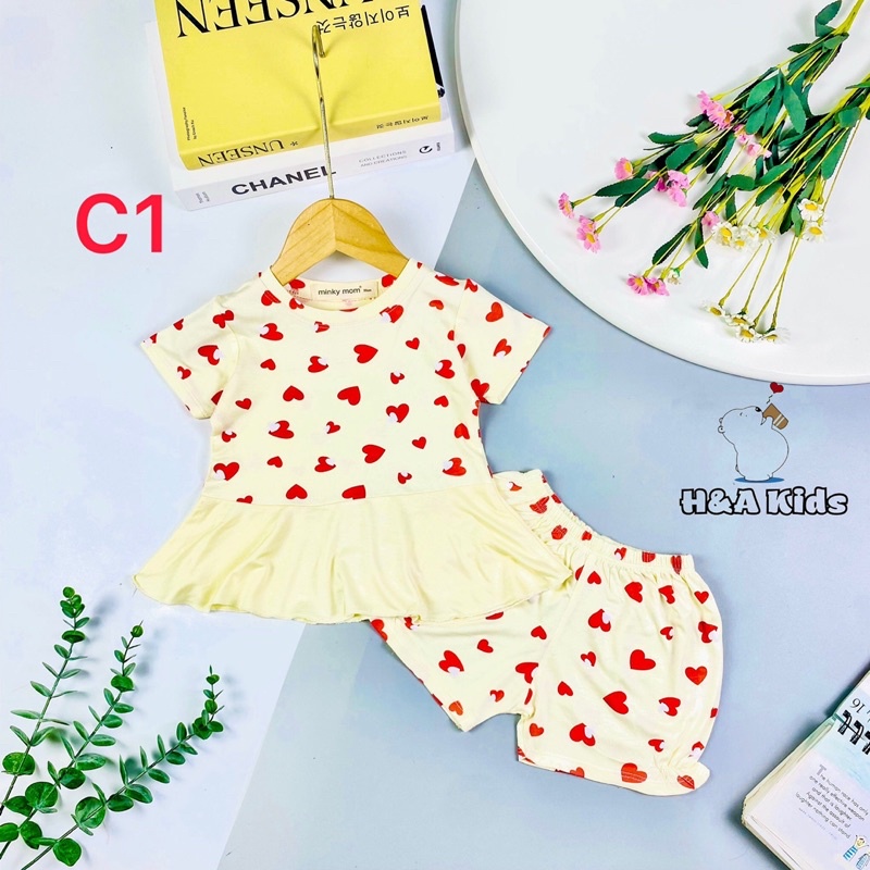 Bộ Áo váy siêu xinh cho bé gái sz 7-17 kg
