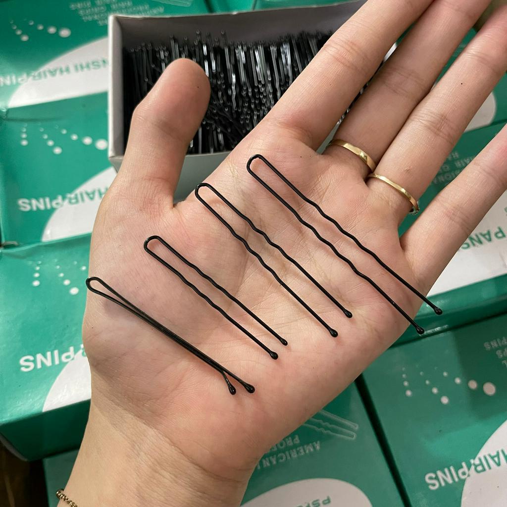 Kẹp Ghim Chữ U Đủ 3 Size SML, Ghim Y Kẹp Chặt Bán Lẻ Số Lượng 1 Cái Không Han Gỉ 1k