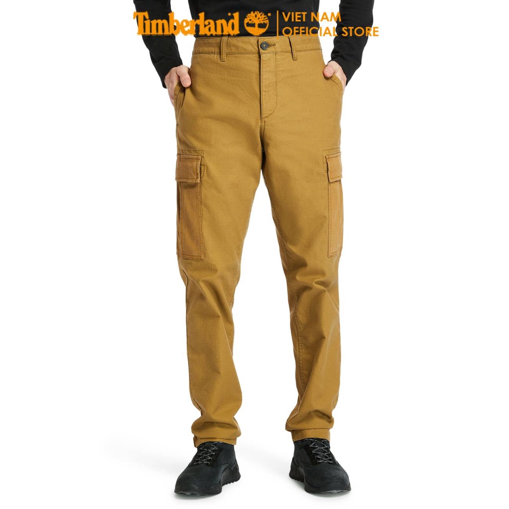 Quần Dài Nam Mixed-Media Relaxed Tapered Cargo Pants Màu Nâu Timberland TB0A2D1NIH