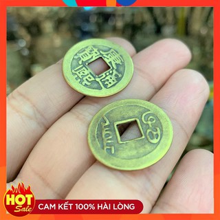 [SALE sốc] Combo 10 Đồng Tiền Xu Âm Dương Xin Đài Gieo Quẻ Tặng thêm 1 xu