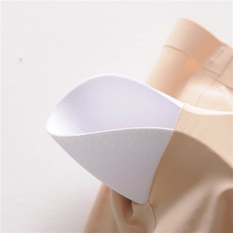 Áo lót dạng ống không dây có xốp nâng trơn màu giản dị cho nữ