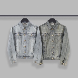 ⚡️hàng sẵn⚡️áo bò essentials- demin jacket fear of god ss20 / demin jacket essentials ss20