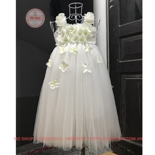 Đầm công chúa ❤️FREESHIP❤️ Đầm công chúa cho bé trắng tú cầu 4-32kg