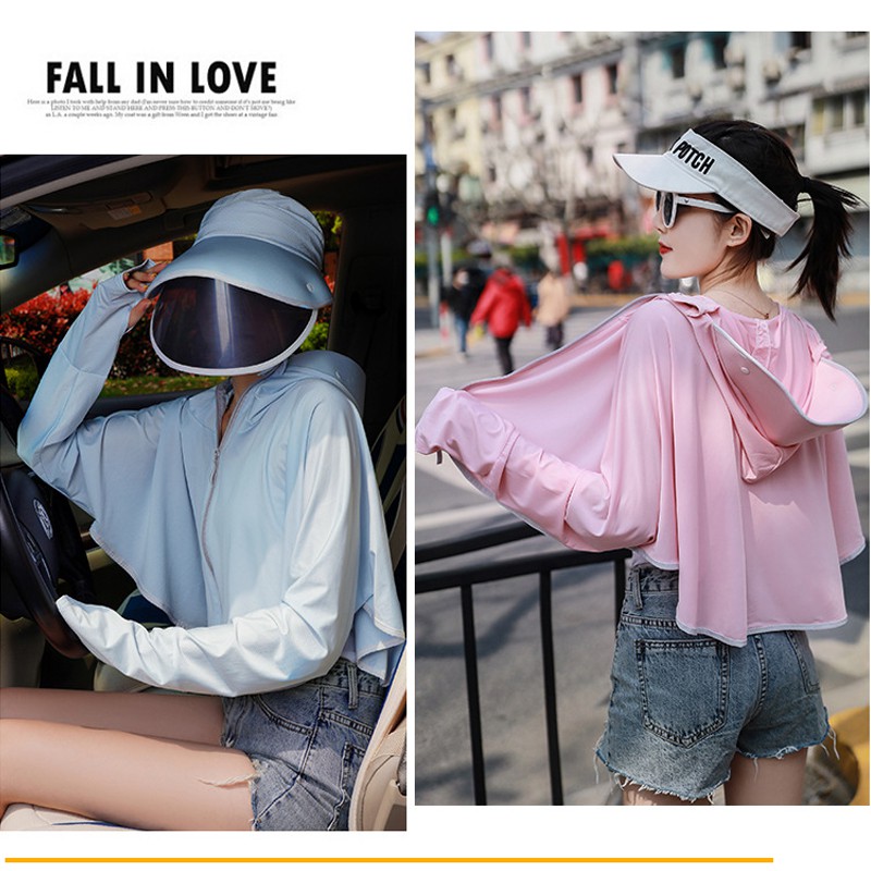 Double-Layer Sun Protection UV Protection Outdoor Work Hat Riding Hood | BigBuy360 - bigbuy360.vn