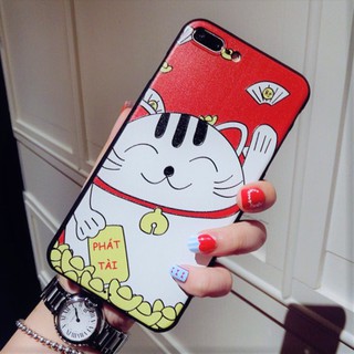 Ốp lưng iphone mèo phát tài - 5/5s/6/6s/7/7+/8/8+/x