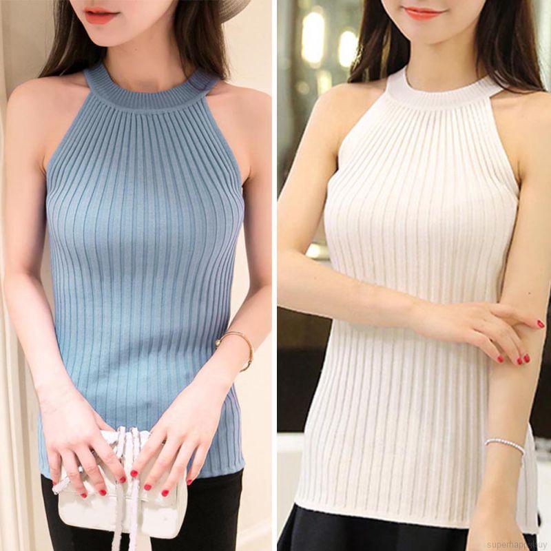 Áo thun gân cổ yếm gợi cảm và thời trang cho nữ | BigBuy360 - bigbuy360.vn