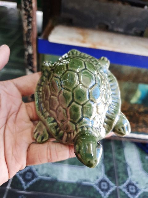 RÙA TRANG TRÍ HỒ CÁ NON BỘ 11x6x4cm