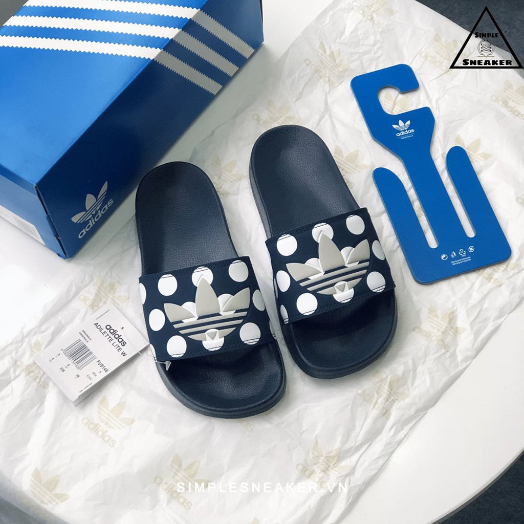 Dép Adidas NữFREESHIPAdilette Lite Slides Chính Hãng - Dép Quai Ngang Thời Trang Adidas Authentic
