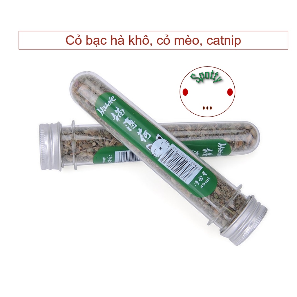 Cỏ bạc hà khô | cỏ mèo | catnip | đồ chơi cho mèo | thức ăn cho mèo