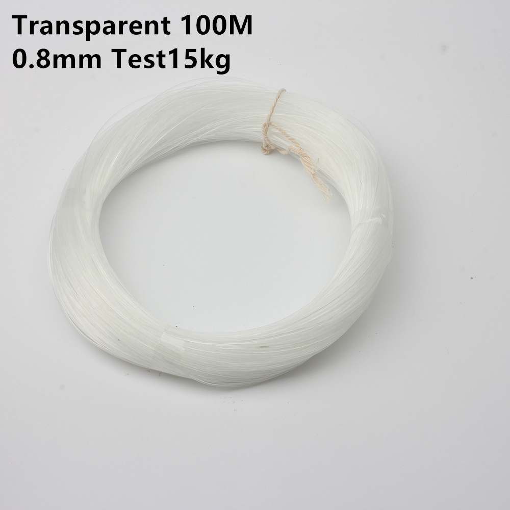 Cuộn dây câu cá 100m 0.8 1.0mm chất lượng