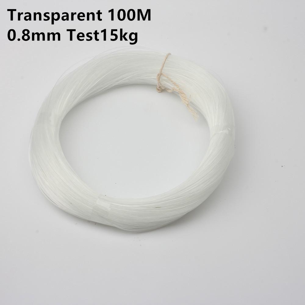 Cuộn dây câu cá 100m 0.8 1.0mm chất lượng