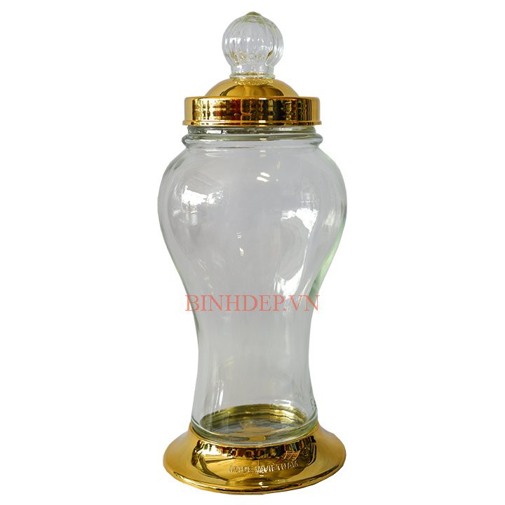 Bình ngâm rượu thuỷ tinh 5 lít cao cấp Phú Hòa Việt Nam