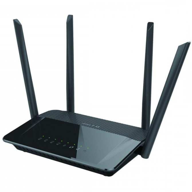 Bộ phát Wifi D-Link DIR-822 Băng tần kép Chuẩn AC1200 - Bảo hành chính hãng 24 tháng