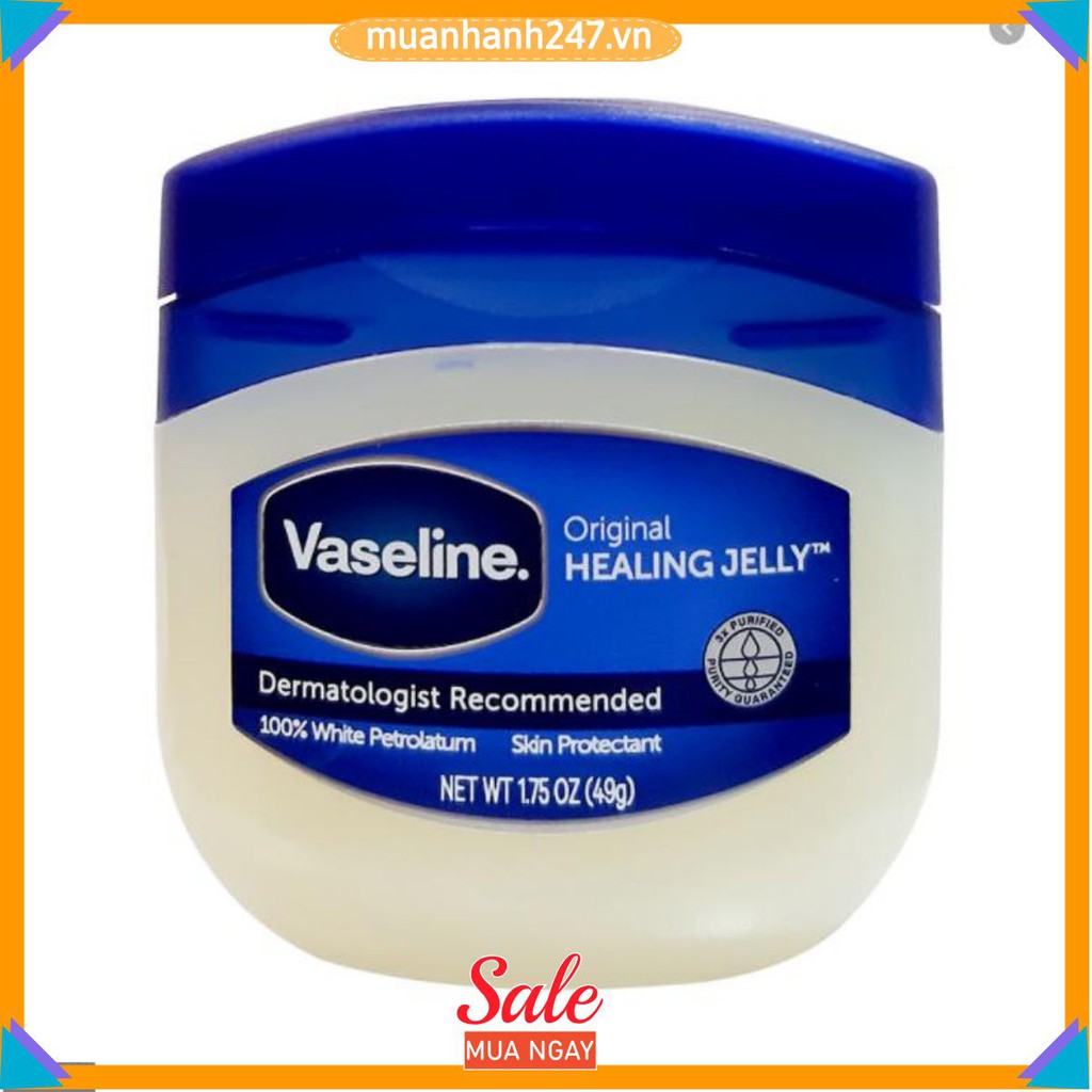 Dưỡng Ẩm Vaseline💖FREESHIP💖sáp dưỡng da,trắng da chống nẻ khô da 49g của Mỹ