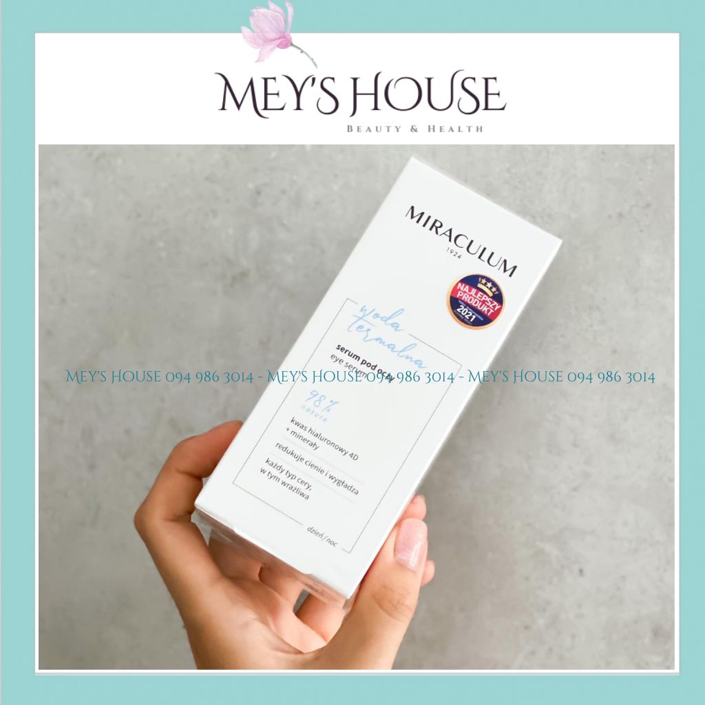 Serum Sáng Da, Serum dưỡng da, Serum HA Miraculum Woda Termalna Cấp Ẩm Phục Hồi 30ml