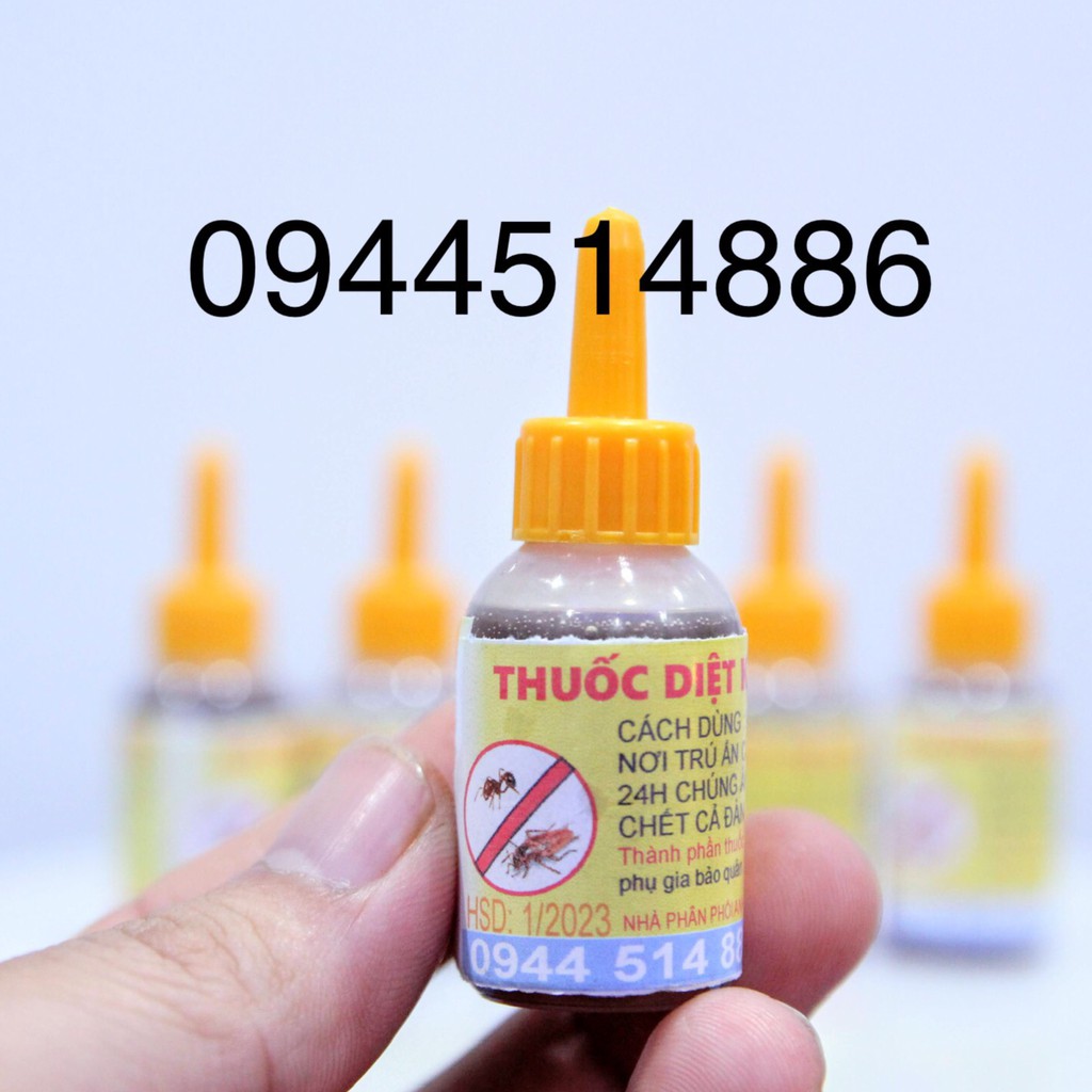 Thuốc diệt kiến gián sinh học tận gốc - Dung tích lọ 10ml