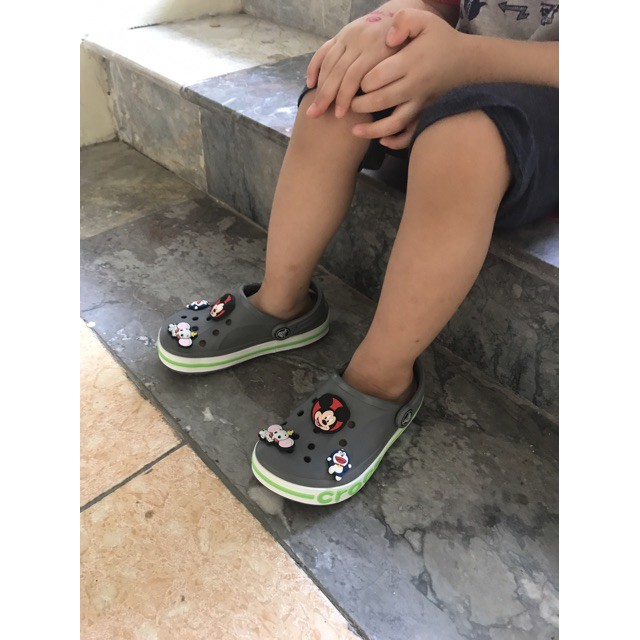 ,Dép Sục Cho Bé 💞FREESHIP💞 Dép SỤC Kèm Sticker Bé Trai Và Bé Gái - Dép Siêu Nhẹ Bé 1=>5 Tuổi .