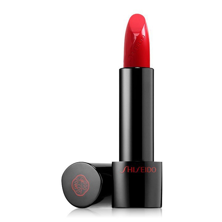 Son môi Đỏ Tươi Cổ Điển Shiseido Rouge Rouge Lipstick RD312 Poppy