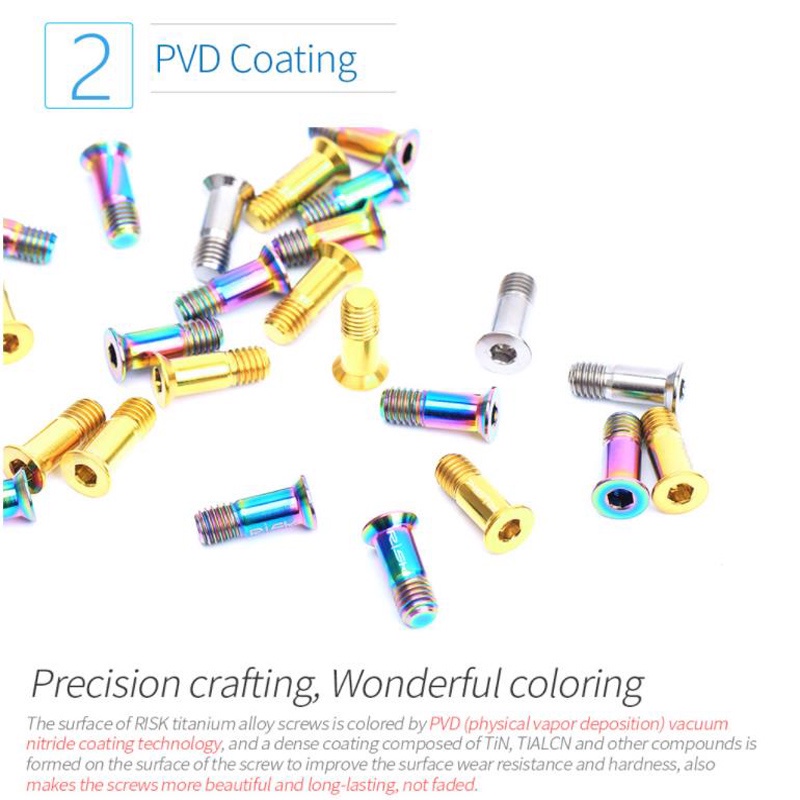 Bu Lông Rissk M5x14.2 Mm Chuyên Dụng Cho Xe Đạp