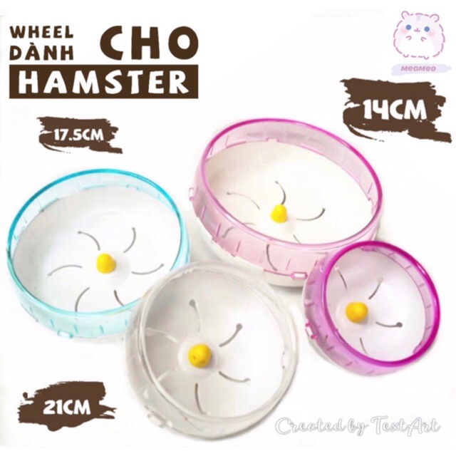 💜 WHEEL CHẠY DÀNH CHO HAMSTER 💜