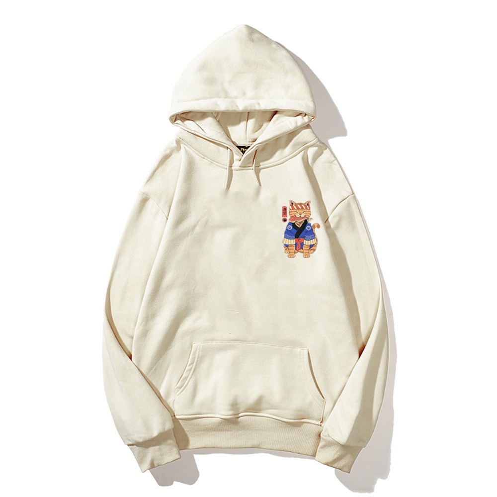 Áo Hoodie unisex nam nữ form rộng oversize Nỉ bông - HD21