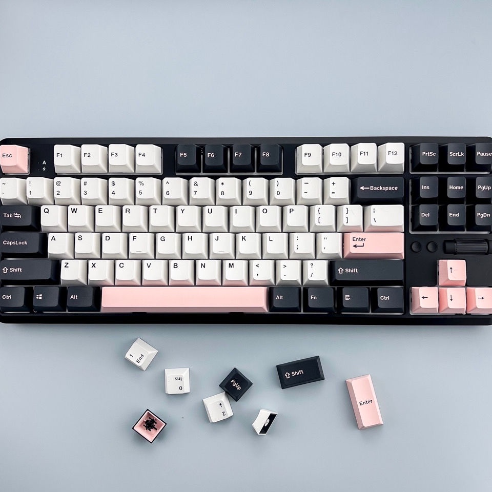 Keycaps PBT CMK Olivia 135 keys cho phím cơ