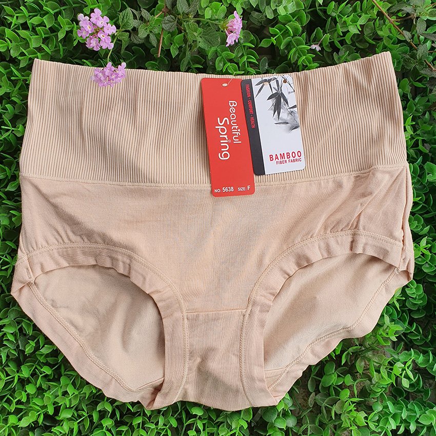 Quần Lót Nữ Cạp Cao 5638 - Chất Cotton - Siêu Mềm Mại, Thoáng Mát