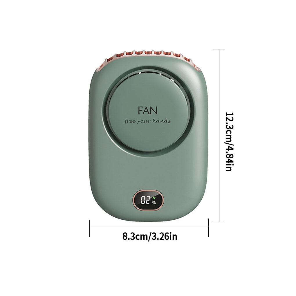 Quạt Làm Mát Đeo Cổ Không Cánh Sạc USB Yên Tĩnh 3