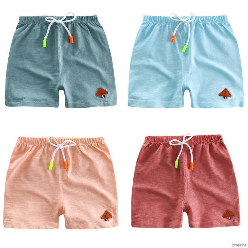 Quần Short Cotton Ống Rộng Thời Trang Mùa Hè Dành Cho Các Bé