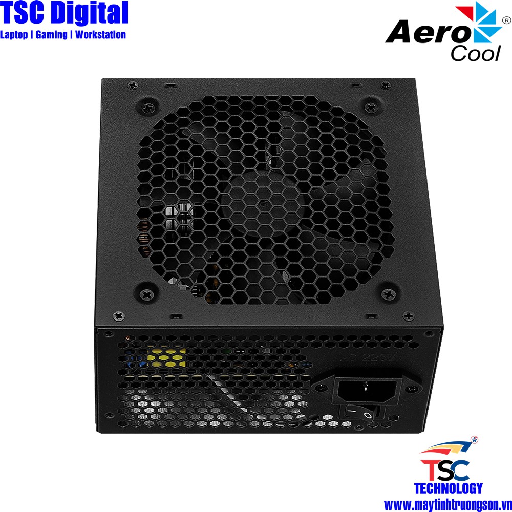 Nguồn Máy Tính AEROCOOL UNITED POWER 500W 80Plus Certified | Đẳng Cấp Gaming