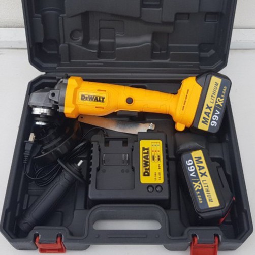 [FREESHIP] Máy mài pin DEWALT 99V 2 PIN không chổi than, Lõi Đồng - Máy mài Góc, Máy Cắt, Đường kính 100mm