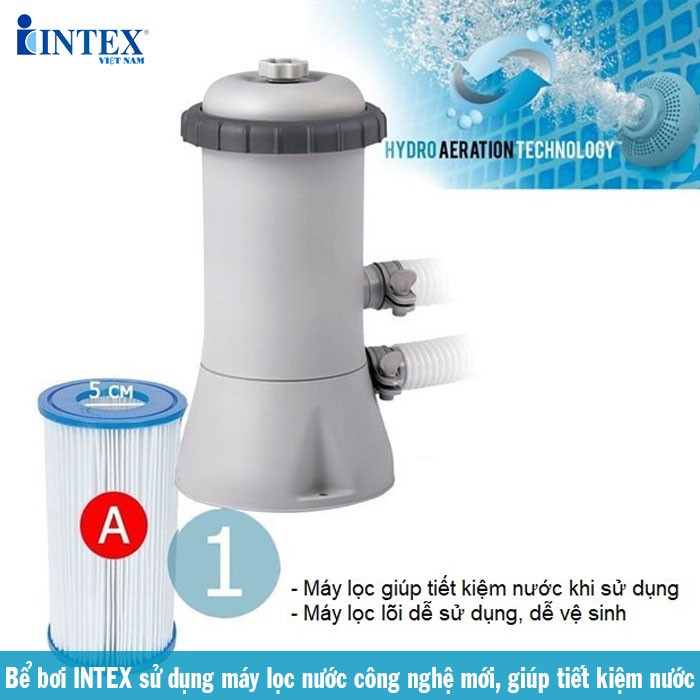 Bể bơi khung kim loại chịu lực 4m INTEX 26788