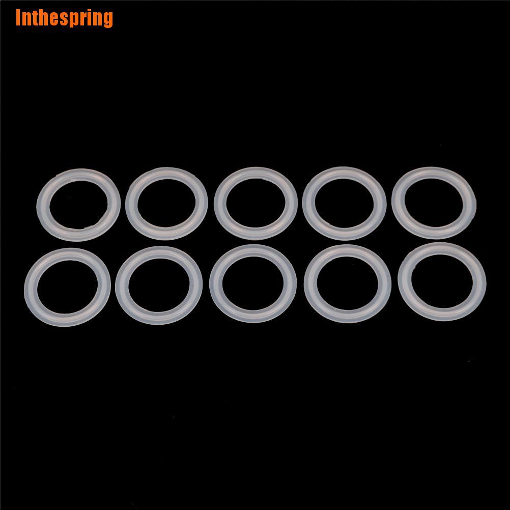 TRI (Hàng Mới Về) Set 10 Vòng Kẹp Silicon Tam Giác 1.5 &quot;Onespring