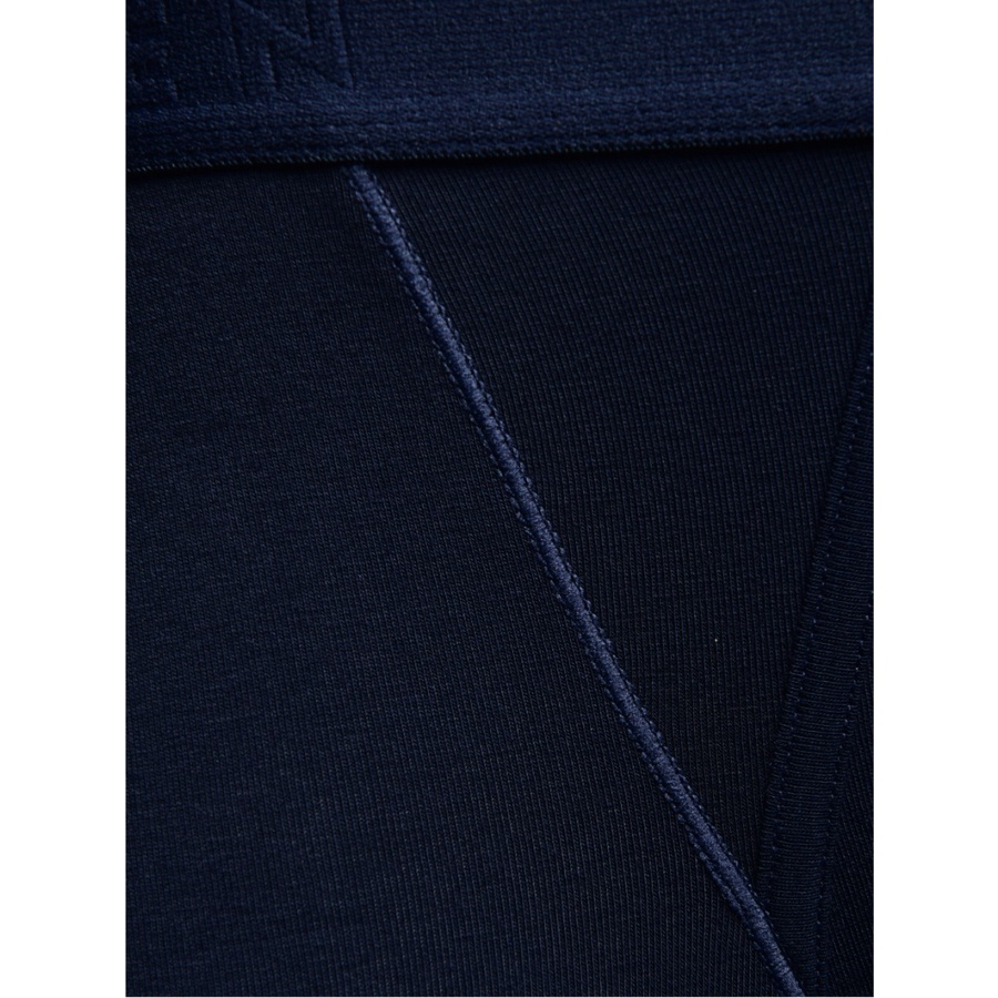 Quần lót OWEN QLBR23838 xì nam kiểu sịp đùi boxer slim fit màu xanh navy chất cotton cao cấp mềm mại thoáng mát dễ chịu