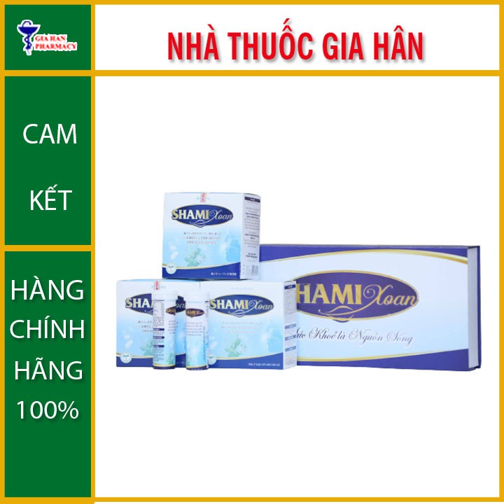 Viên Sủi Shami Xoan - Hỗ Trợ Giảm Triệu Chứng Viêm Mũi & Viêm Xoang - Gia Hân Pharmacy