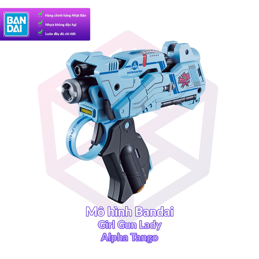 [Thanh lý bán lỗ] Mô hình Bandai Attack Girl Gun Ver Alpha Tango 1/1 Girl Gun Lady [GDB] [GGL]