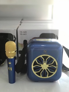 LOA KARAOKE BLUTOOTH TẶNG KÈM MIC HÁT