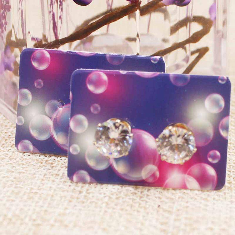 ME Set 100 Thẻ Giấy Kraft Gói Quà Họa Tiết Hoa Xinh Xắn