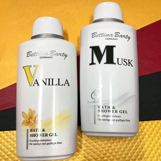 SỮA TẮM VANILLA & MUSK By BETTINA - BARTY (500ml)