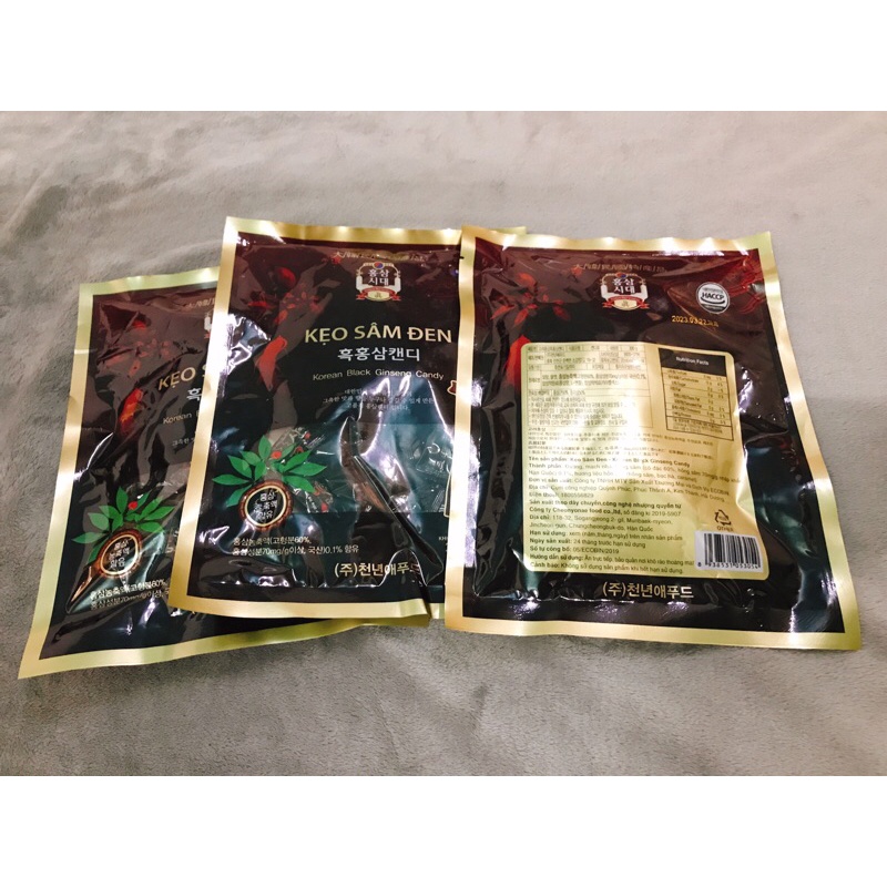 Kẹo Sâm Đen Hàn Quốc  GÓI LỚN - 300g/gói