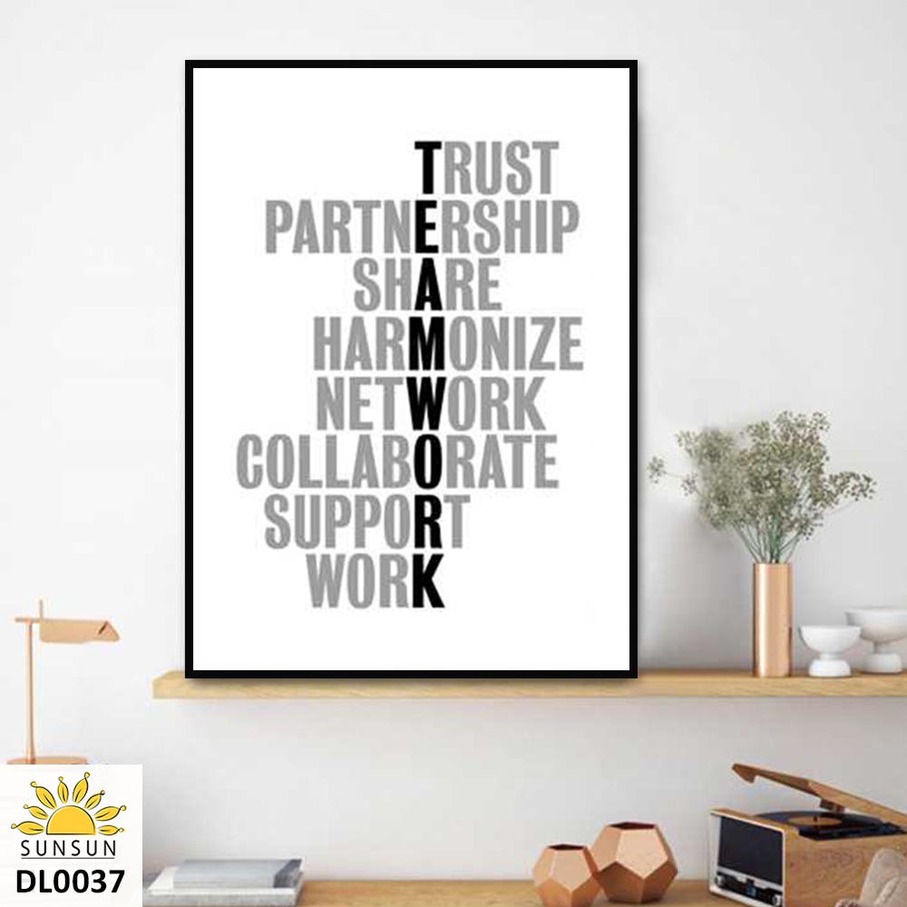 Tranh Canvas TEAMWORK | MS DL0037